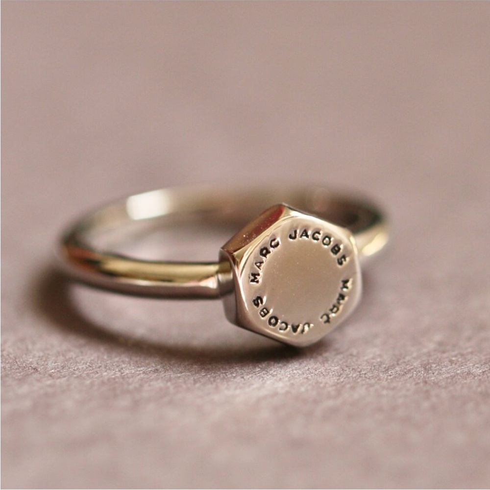 Marc Jacobs Bolt Ring in Silver